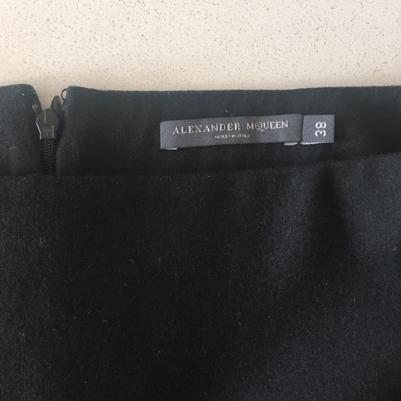 Alexander McQueen Virgin Wool Skirt - Picture 11 of 12